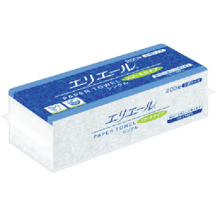 【CAINZ-DASH】EBS ペーパータオル スマートタイプ 小判シングル 703361【別送品】