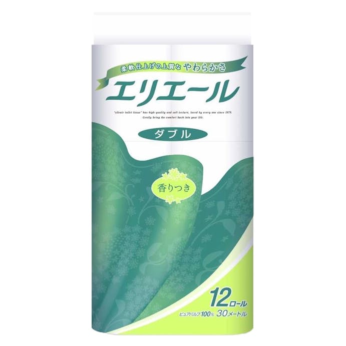 大王製紙 エリエール トイレットティシュー 12ロール ダブル