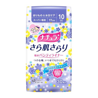 大王製紙 ナチュラ さら肌さらり 吸水パンティライナー スーパー吸収 10cc 30枚(販売終了)