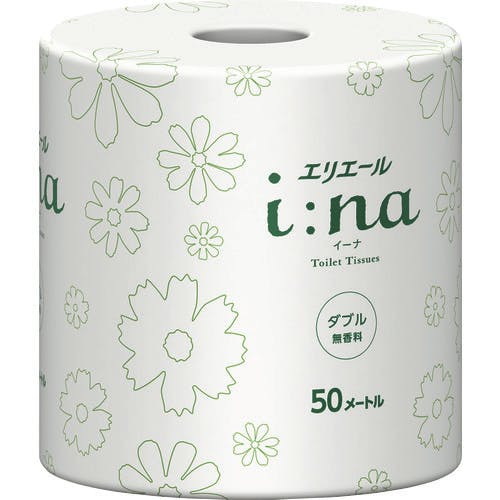EBS i:naトイレットティシューダブル50m個包装・無香料(21000443/21001141) 21001141 トイレットペーパー EBS i:naトイレットティシューダブル50m個包装・無香料(21000443/21001141) 21001141 トイレットペーパー