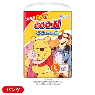 グーン まっさらさら通気 パンツ Lサイズ (9~14kg) 56枚