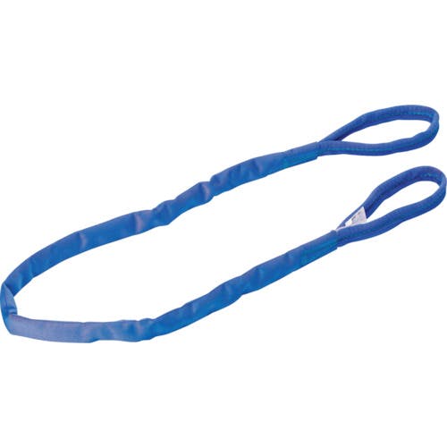 【CAINZ-DASH】東レインターナショナル産資製品課 ラウンドスリング　シライマルチスリング［［Ｒ上］］　ＪＩＳ認証品　ＨＥ　両端アイ形　１．６ｔ　長さ６．０ｍ HE-W016X6.0【別送品】