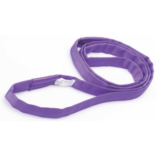 【CAINZ-DASH】東レインターナショナル産資製品課 ラウンドスリング　シライマルチスリング［［Ｒ上］］　ＪＩＳ認証品　ＨＮ　エンドレス形　１．０ｔ　長さ１．５ｍ HN-W010X1.5【別送品】