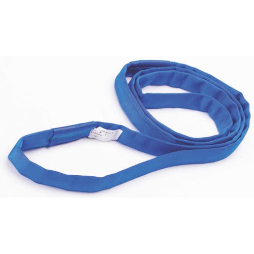 【CAINZ-DASH】東レインターナショナル産資製品課 ラウンドスリング　シライマルチスリング［［Ｒ上］］　ＪＩＳ認証品　ＨＮ　エンドレス形　１．６ｔ　長さ１．０ｍ HN-W016X1.0【別送品】