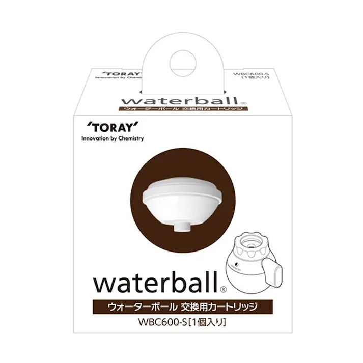 東レ トレビーノ 小型浄水器ウォーターボール 交換用カートリッジ 1個入り WBC600-S