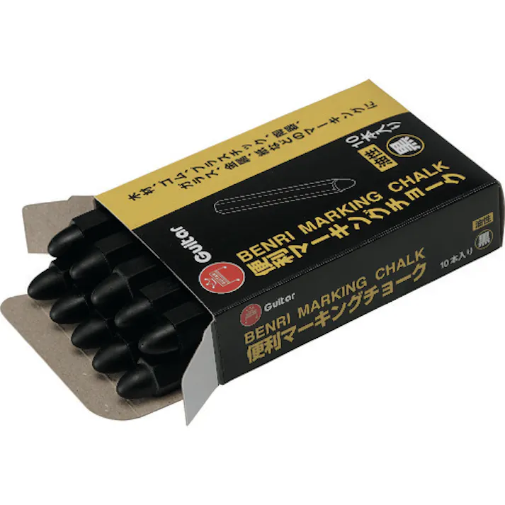 【CAINZ-DASH】寺西化学工業 ギター 便利マーキングチョーク 黒 10本入 VCMKN-T1-10P【別送品】