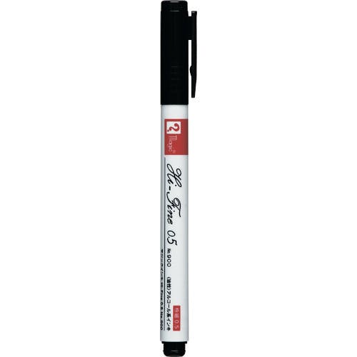 寺西化学工業 Hi-Fine0.5 No.900 黒 M900R-T1 油性マーカー(筆記具) 寺西化学工業 Hi-Fine0.5 No.900 黒 M900R-T1 油性マーカー(筆記具)