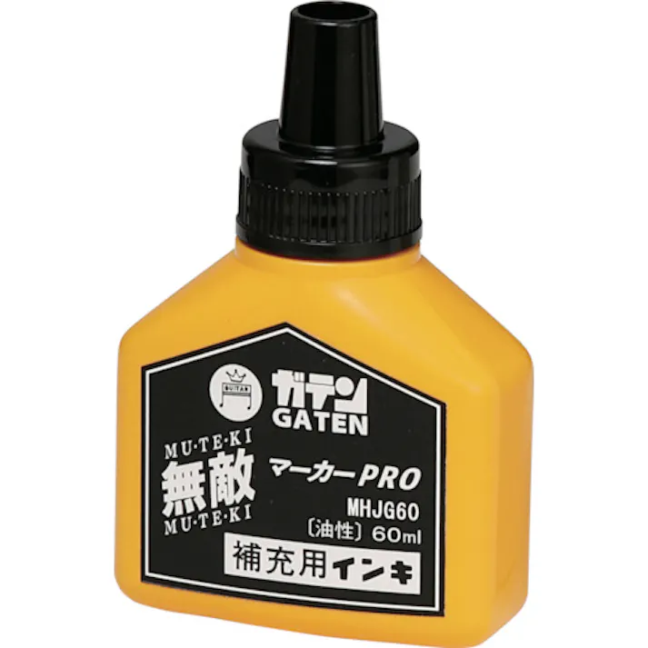 【CAINZ-DASH】寺西化学工業 ガテン無敵マーカーPRO 補充液60ml 黒 MHJG60-T1【別送品】