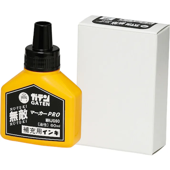 【CAINZ-DASH】寺西化学工業 ガテン無敵マーカーPRO 補充液60ml 黒 MHJG60-T1【別送品】