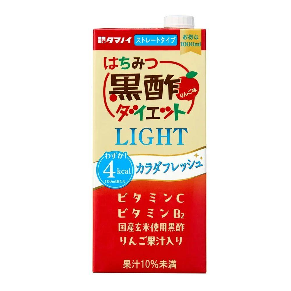はちみつ黒酢ダイエット LIGHT 1L×6本 スポーツドリンク・機能性飲料 はちみつ黒酢ダイエット LIGHT 1L×6本 スポーツドリンク・機能性飲料