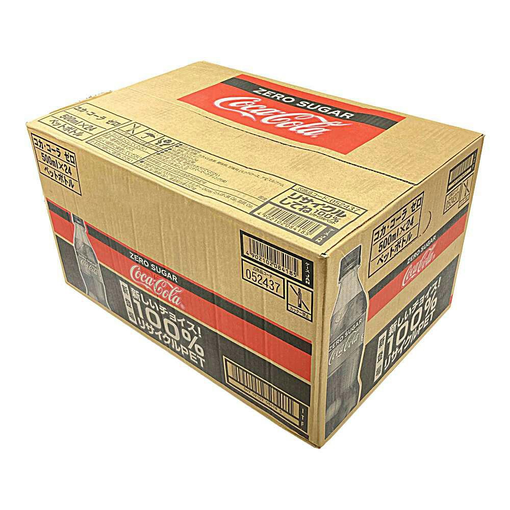 ケース販売】コカ・コーラ ゼロ 500ml×24本 | 飲料・水・お茶