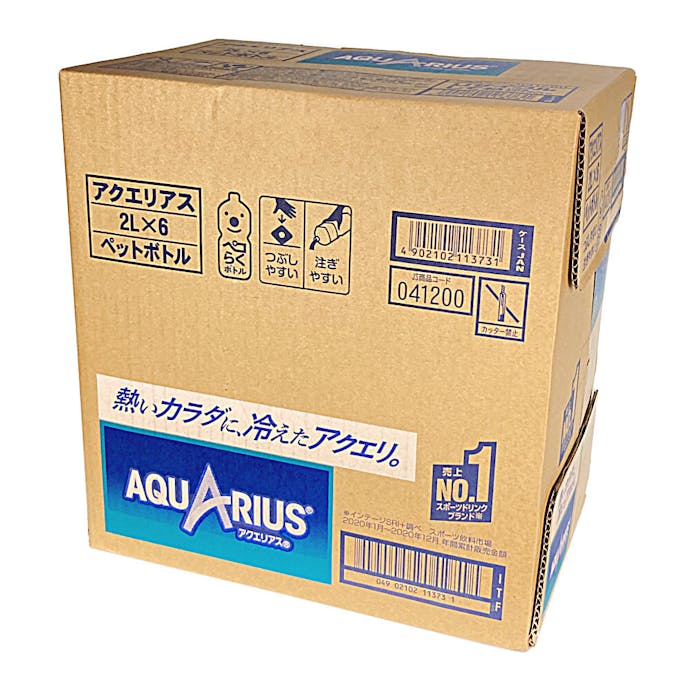 【ケース販売】日本コカ・コーラ アクエリアス 2L×6本