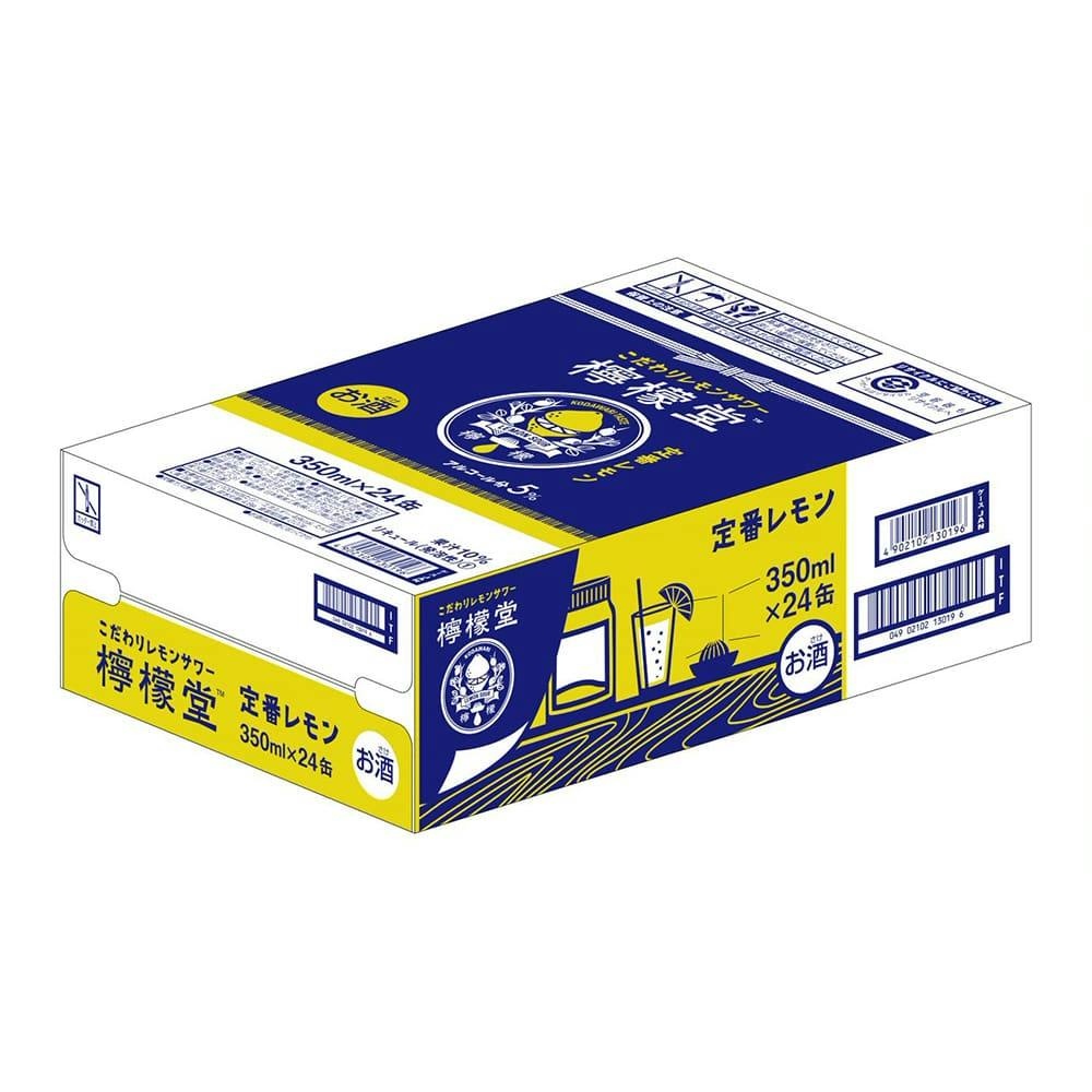 ケース販売】日本コカ・コーラ 檸檬堂 定番レモン 350ml×24本【別送品