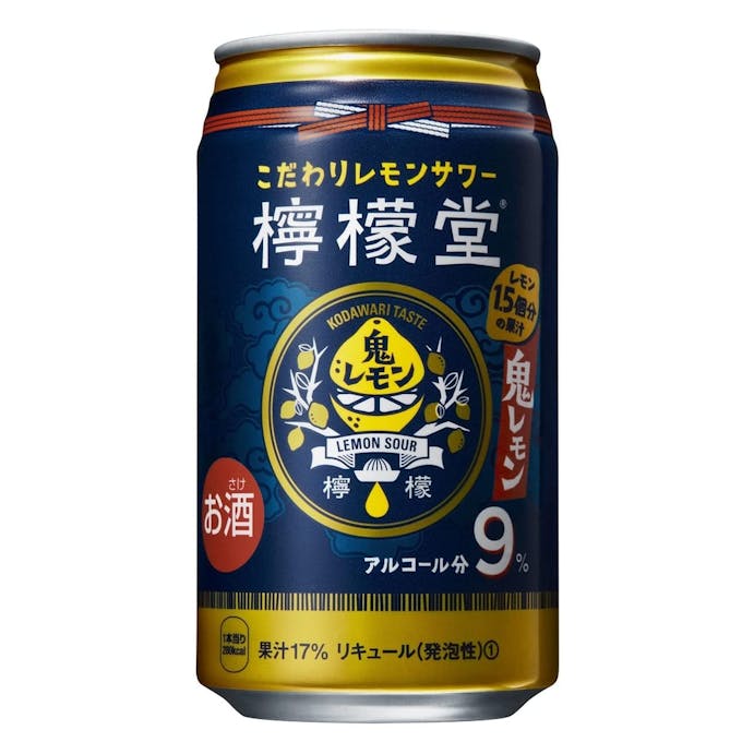 【ケース販売】日本コカ・コーラ 檸檬堂 鬼レモン 350ml×24本【別送品】