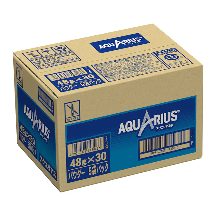 【ケース販売】アクエリアス パウダー 48g×30パック