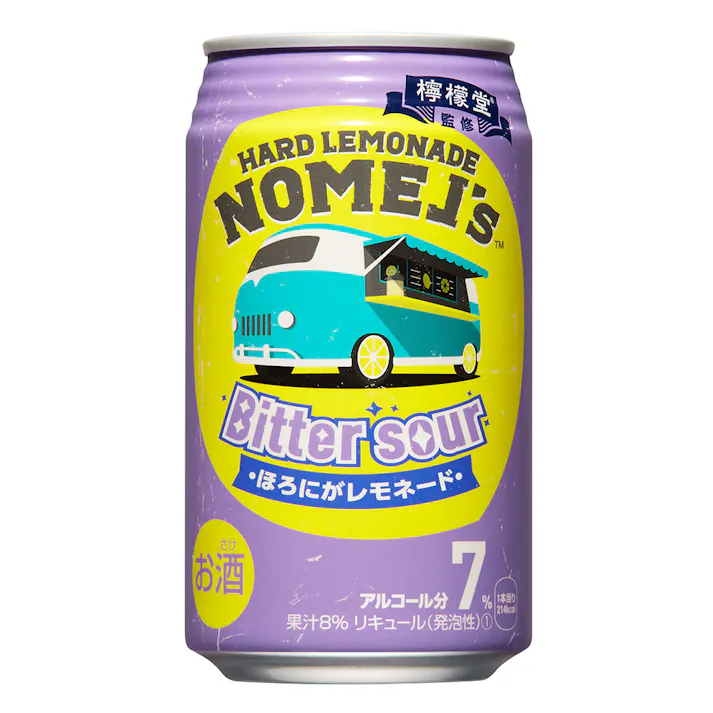 【ケース販売】ノメルズ ハードレモネード ビターサワー 350ml×24本【別送品】
