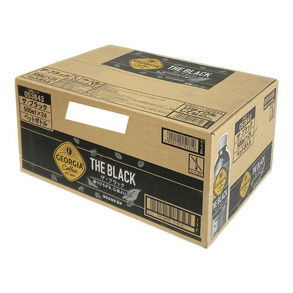 ケース販売】ジョージア ザ・ブラック 500ml×24本 | 飲料・水・お茶