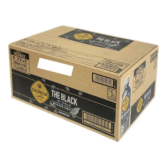 【ケース販売】ジョージア ザ・ブラック 500ml×24本