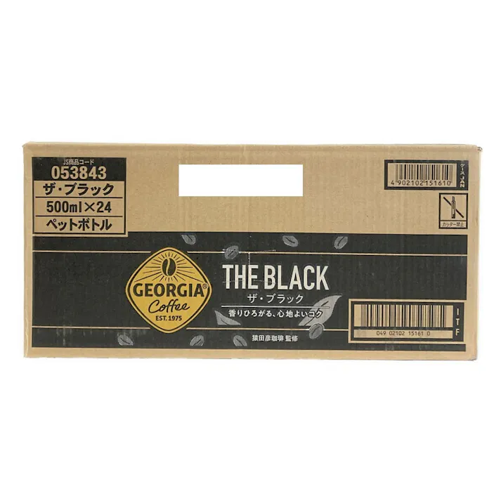 【ケース販売】ジョージア ザ・ブラック 500ml×24本