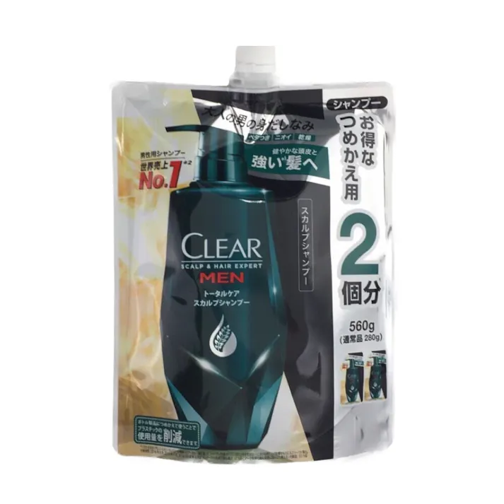 クリア フォーメン トータルケア スカルプシャンプー 詰替 560g