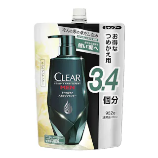 クリアフォーメン トータルケア スカルプシャンプー 詰替 952g