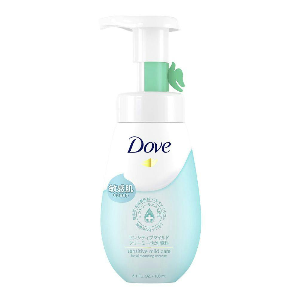 ダヴ センシティブマイルド クリーミー泡洗顔料 本体 150ml