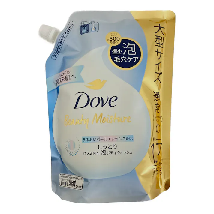 ダヴ ビューティーモイスチャー 泡ボディウォッシュ しっとり 詰替 大型サイズ 750g