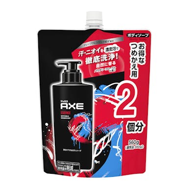 ユニリーバ・ジャパン AXE(アックス) フレグランスボディソープ エッセンス 詰替 大サイズ 560g