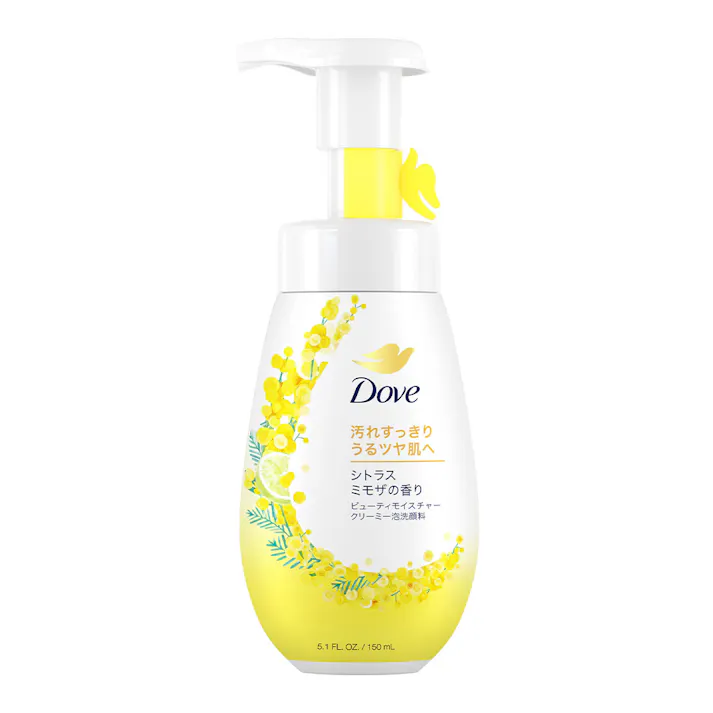ユニリーバ・ジャパン ダヴ ビューティモイスチャー クリーミー泡洗顔料 シトラスミモザの香り 150ml