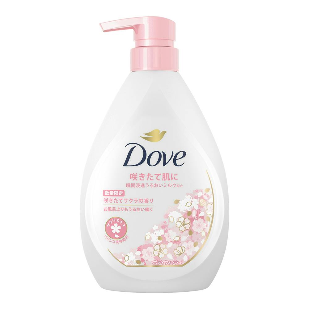 ダヴ ボディウォッシュ 咲きたてサクラの香り 本体 470g