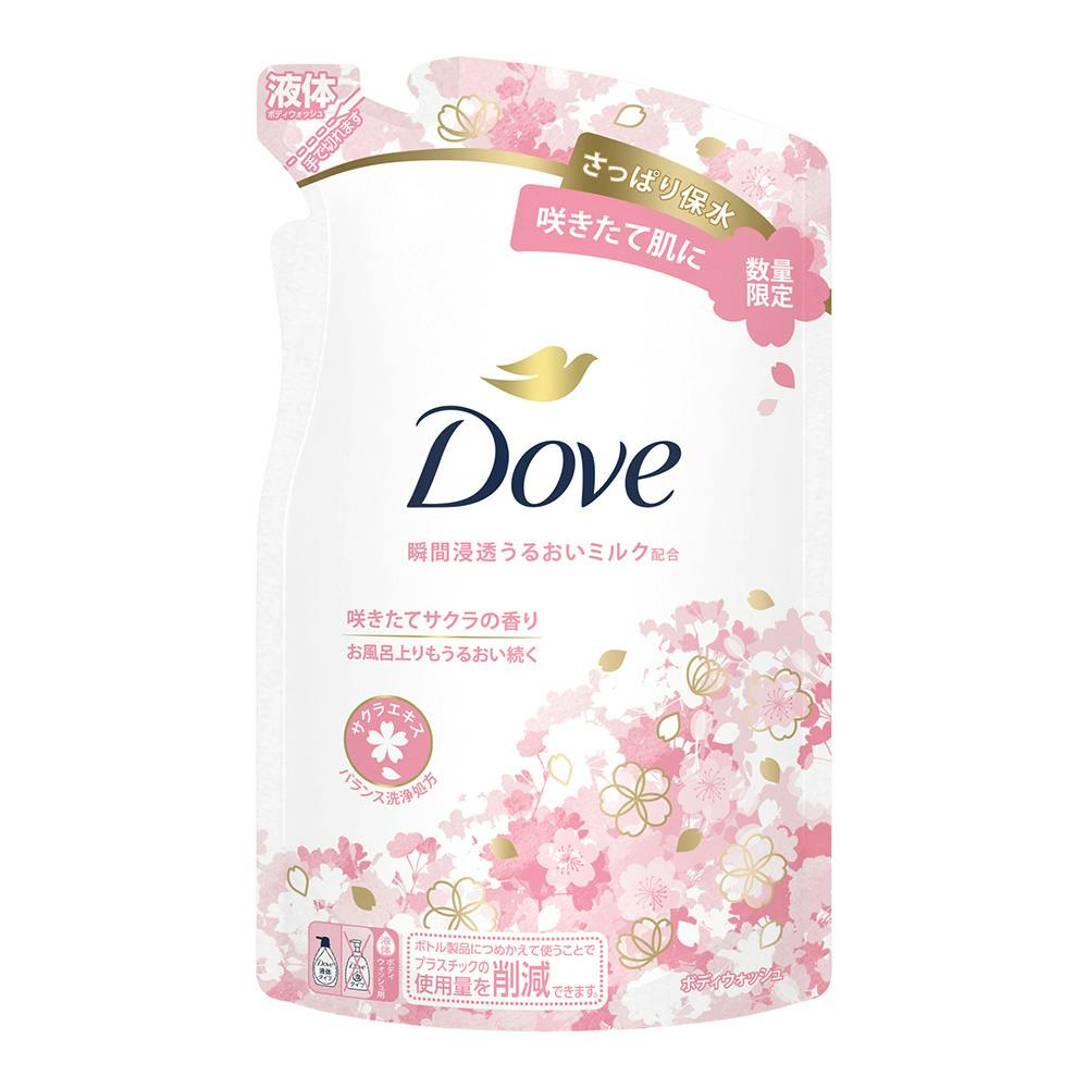 ダヴ ボディウォッシュ 咲きたてサクラの香り 詰替 320g