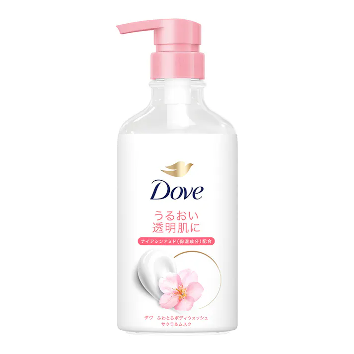 ダヴ ふわとろボディウォッシュ サクラ&ムスク 本体