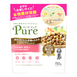 コンボピュアドッグ 鶏肉・野菜入り 150g