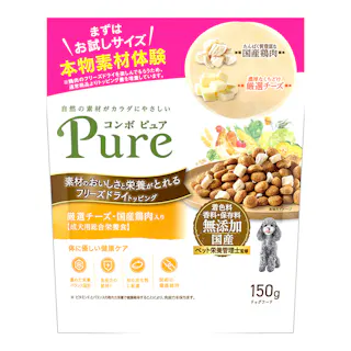 コンボピュアドッグ チーズ・鶏肉入り 150g