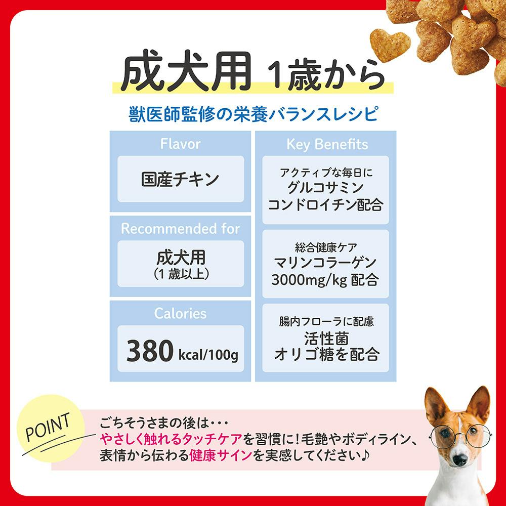 ビューティープロ 成犬用 200g | ドッグフード 通販 | ホームセンター