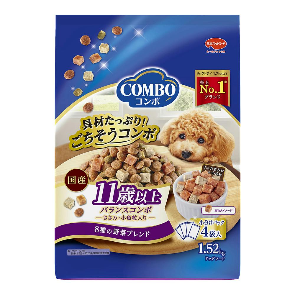 ドッグフード 95 コンボ ドッグ バランスコンボ 11歳以上 1.52kg | ドッグフード 通販