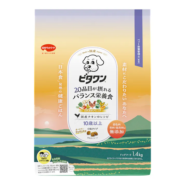ビタワン 国産チキンのレシピ 10歳以上 1.4kg