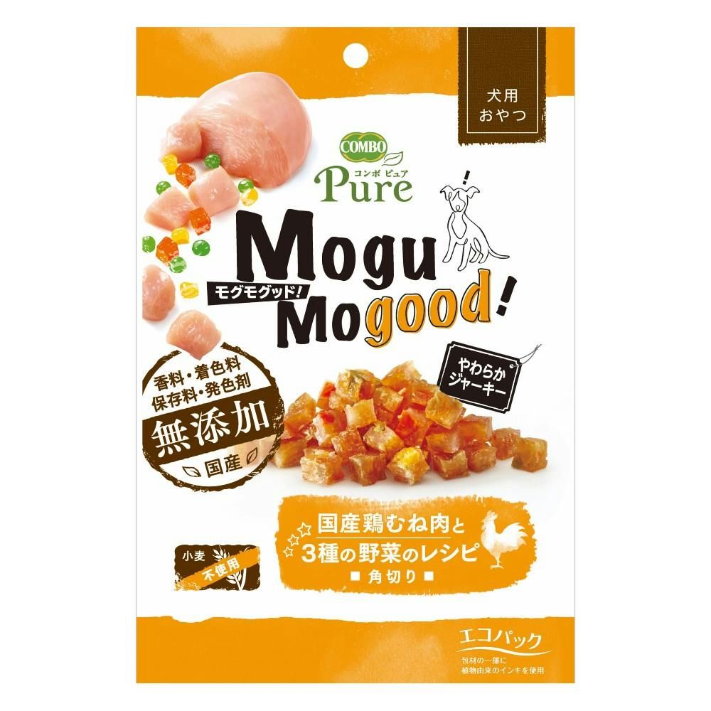モグモグッド 国産鶏むね肉と3種野菜レシピ 角切り 50g ペースト・ウェットタイプおやつ モグモグッド 国産鶏むね肉と3種野菜レシピ 角切り 50g ペースト・ウェットタイプおやつ