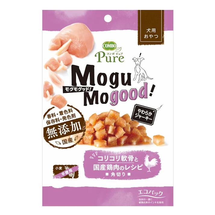 モグモグッド コリコリ軟骨と国産鶏肉のレシピ 角切り 50g