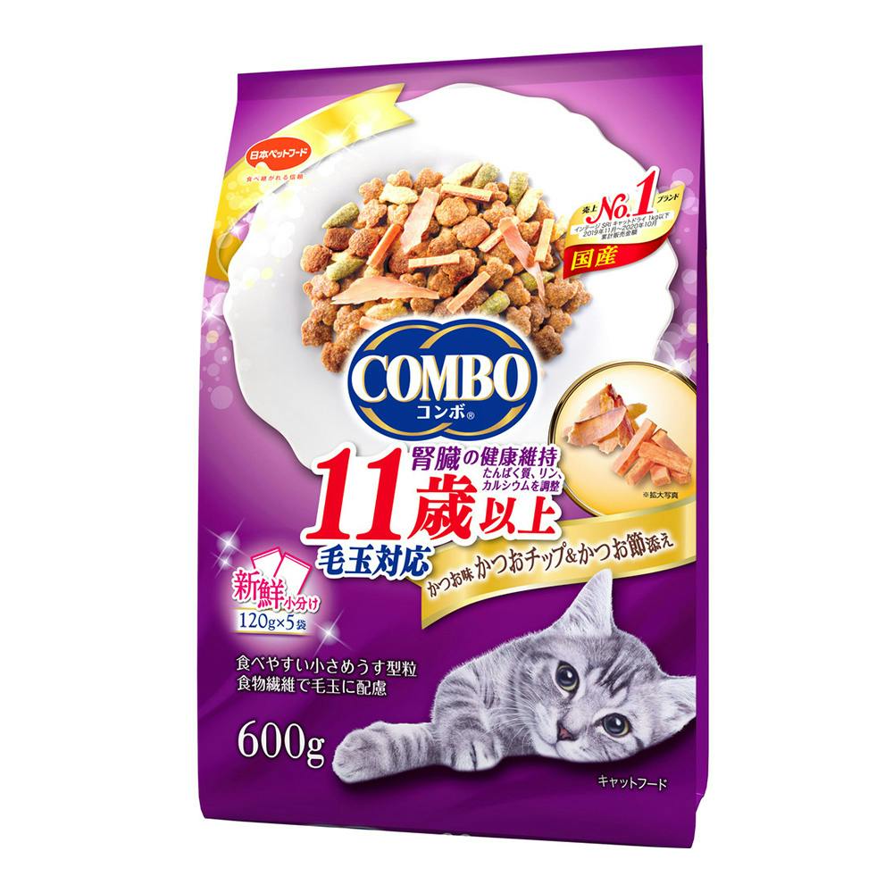 コンボキャット 毛玉対応 11歳以上 かつお味・かつおチップ・かつお節