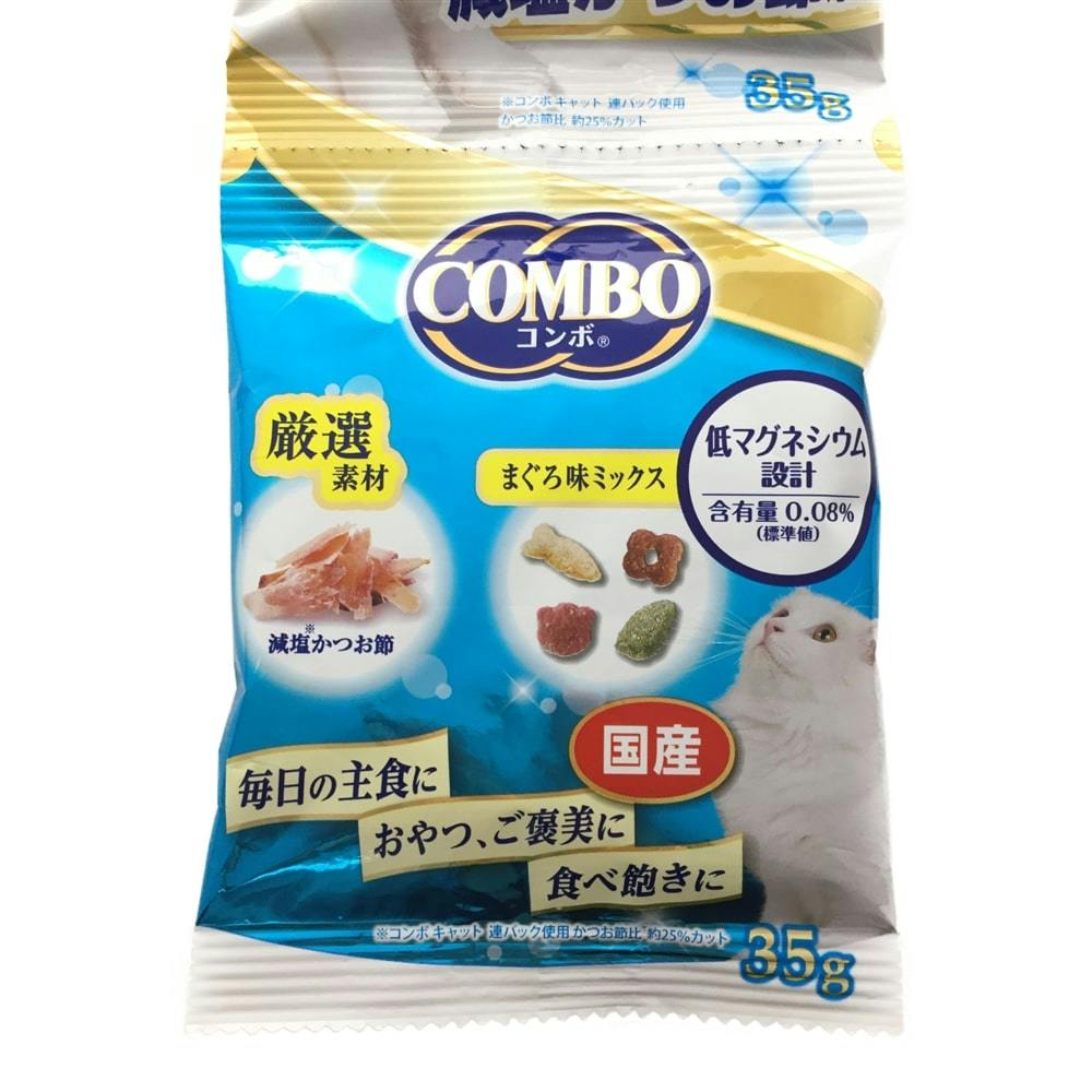 コンボ キャット 猫下部尿路の健康維持 まぐろ味・減塩かつお節添え 600g