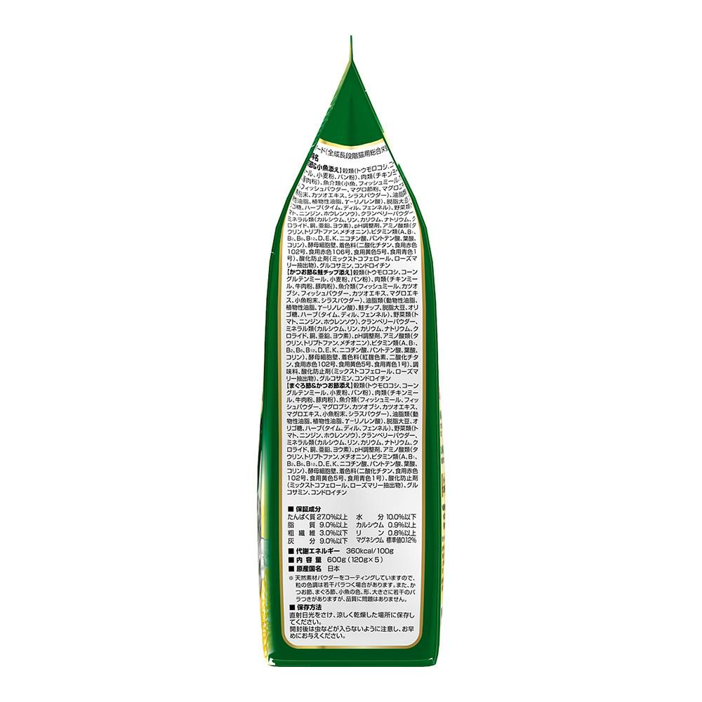 コンボキャット かつお節入りアソート 600g | キャットフード 通販