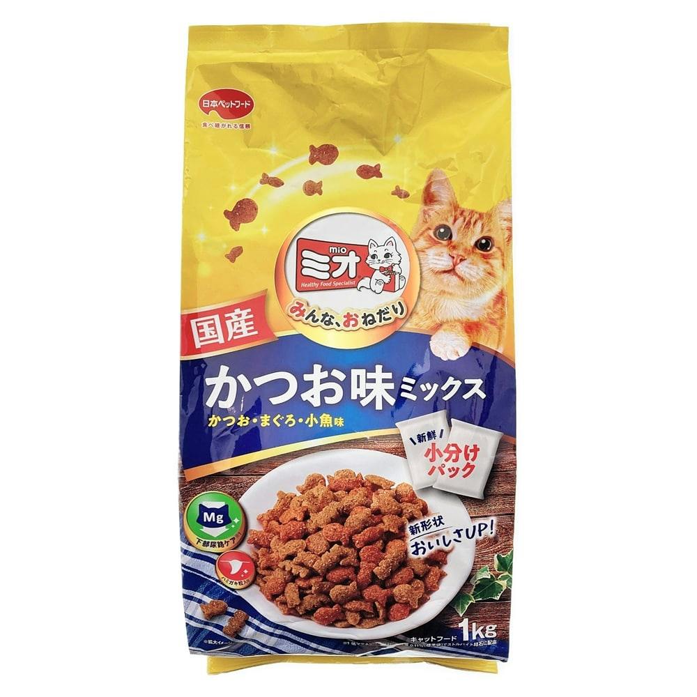 日本ペットフード 株式会社 [日本ペットフード] ミオ おいしくって毛玉対応 まぐろ味 2.3kg 入数6 【5ケース販売】 - ペット用品