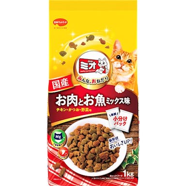 日本ペットフード ミオドライ お肉とお魚ミックス味 1kg