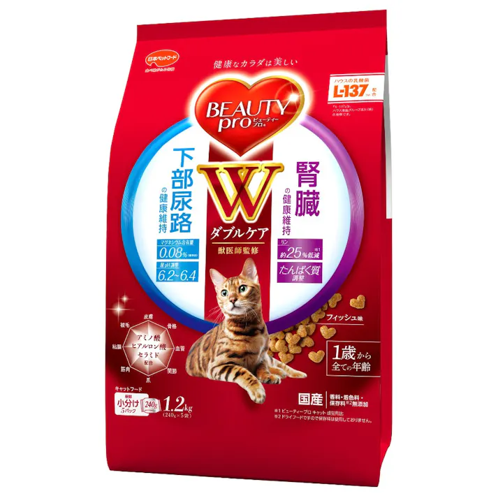 ビューティープロ Wケア 下部尿路・腎臓 1.2Kg