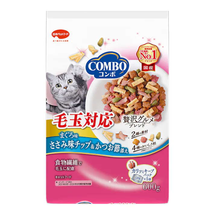 コンボキャット 毛玉対応 まぐろ味 600g