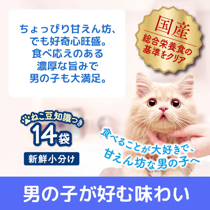 CPキャット おやつ男の子 お魚味42g