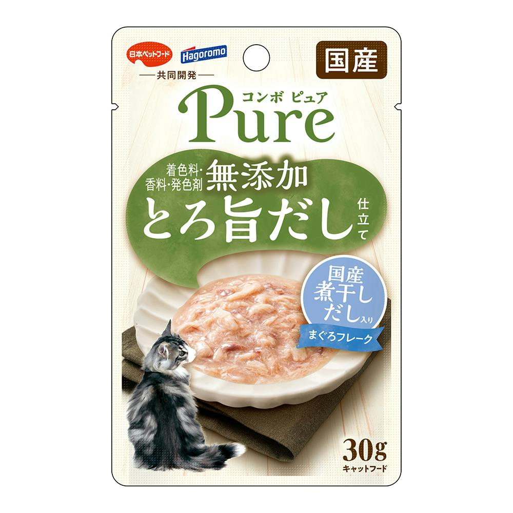コンボピュア パウチ まぐろ・国産煮干しだし入 30g 猫用ウェットフード(パウチ) コンボピュア パウチ まぐろ・国産煮干しだし入 30g 猫用ウェットフード(パウチ)
