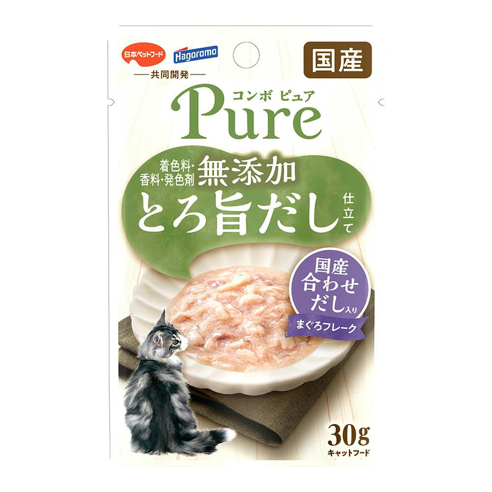 コンボ ピュア パウチ まぐろ・国産合わせだし入り 30g