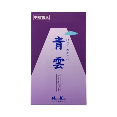 日本香堂 青雲バイオレット 中把10入